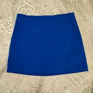Zac & Rachel Petite Royal Blue Pencil Miniskirt